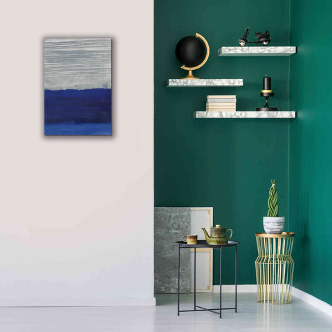 Image of 'Gray Haze' by Jo Maye, Canvas Wall Art,18 x 26