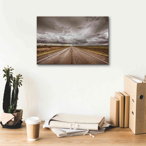 Image of 'Into The Storm' by Nathan Larson, Canvas Wall Art,18x12