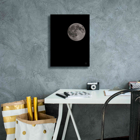 Image of 'Moon Detail I' by Nathan Larson, Canvas Wall Art,12 x 16