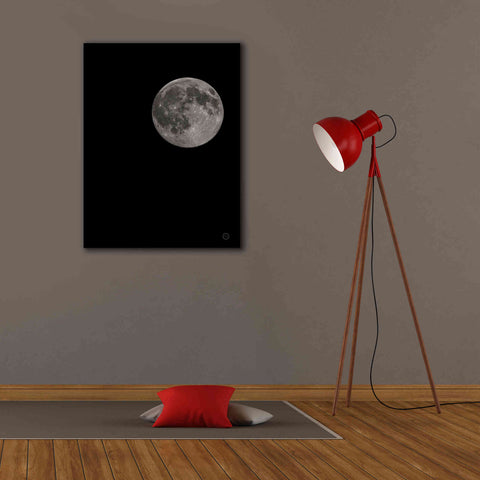 Image of 'Moon Detail I' by Nathan Larson, Canvas Wall Art,26 x 34
