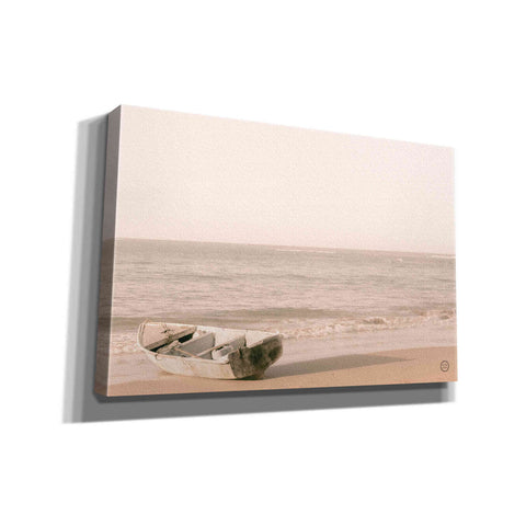 Image of 'Fishing Boat at Sunset' by Nathan Larson, Canvas Wall Art