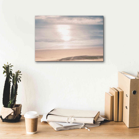 Image of 'Smooth Waters' by Nathan Larson, Canvas Wall Art,18 x 12