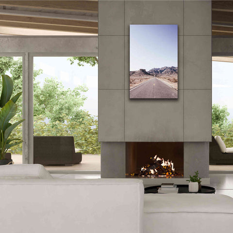 Image of 'Dusty Desert Dreams Road' by Nathan Larson, Canvas Wall Art,26 x 40