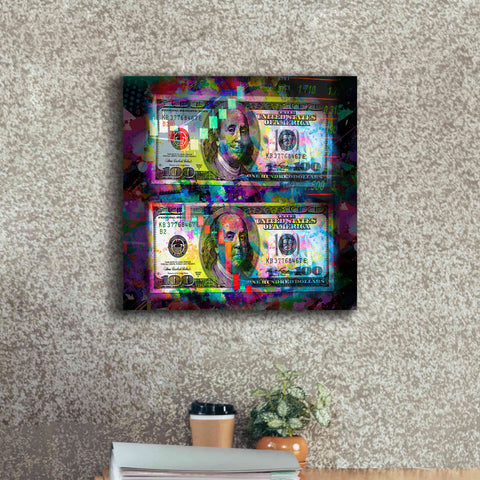 Image of 'Good Day Bad Day,' Canvas Wall Art,18x18