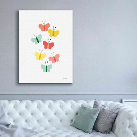 Image of 'Butterfly Friends' by Ann Kelle Designs, Canvas Wall Art,40 x 54