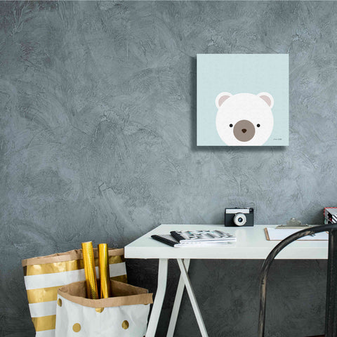 Image of 'Cuddly Bear' by Ann Kelle Designs, Canvas Wall Art,12 x 12