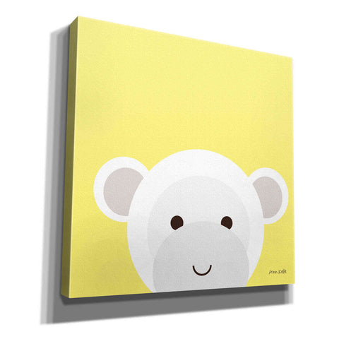 Image of 'Cuddly Monkey' by Ann Kelle Designs, Canvas Wall Art,12x12x1.1x0,18x18x1.1x0,26x26x1.74x0,37x37x1.74x0