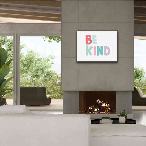 Image of 'Be Kind' by Ann Kelle Designs, Canvas Wall Art,34 x 26