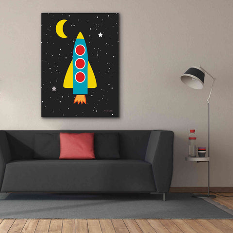 Image of 'Blast Off' by Ann Kelle Designs, Canvas Wall Art,40 x 54