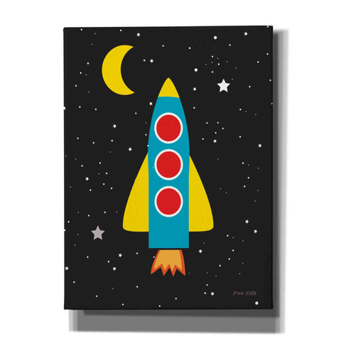 Image of 'Blast Off' by Ann Kelle Designs, Canvas Wall Art,12x16x1.1x0,20x24x1.1x0,26x30x1.74x0,40x54x1.74x0