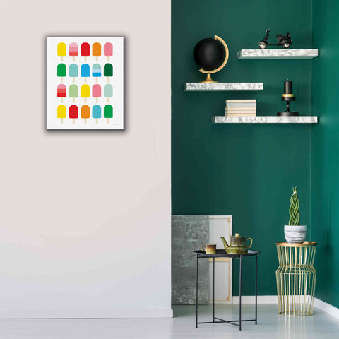 Image of 'Popcycle Fun' by Ann Kelle Designs, Canvas Wall Art,20 x 24
