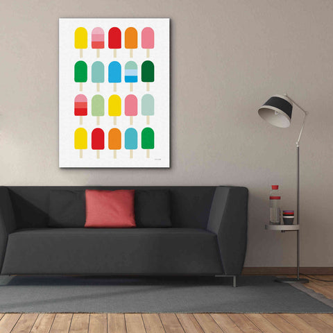 Image of 'Popcycle Fun' by Ann Kelle Designs, Canvas Wall Art,40 x 54