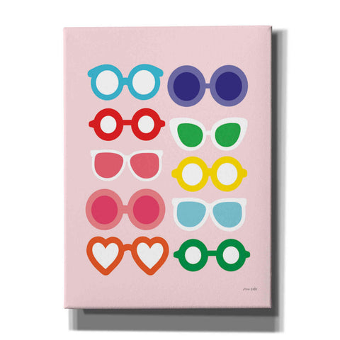 Image of 'Sunglasses for All' by Ann Kelle Designs, Canvas Wall Art,12x16x1.1x0,20x24x1.1x0,26x30x1.74x0,40x54x1.74x0
