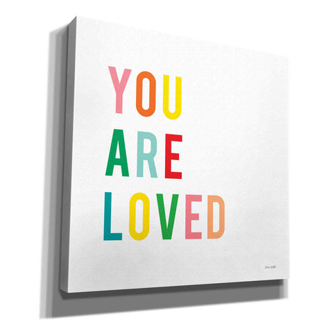 Image of 'You are Loved' by Ann Kelle Designs, Canvas Wall Art,12x12x1.1x0,18x18x1.1x0,26x26x1.74x0,37x37x1.74x0
