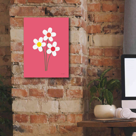 Image of 'Daisies I' by Ann Kelle Designs, Canvas Wall Art,12 x 16