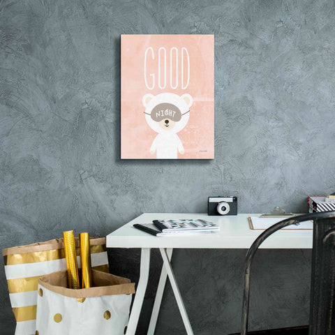 Image of 'Goodnight' by Ann Kelle Designs, Canvas Wall Art,12 x 16