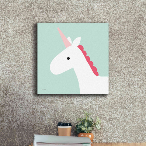 Image of 'Unicorn' by Ann Kelle Designs, Canvas Wall Art,18 x 18