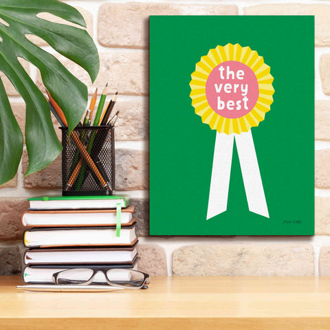 Image of 'Very Best Award' by Ann Kelle Designs, Canvas Wall Art,12 x 16