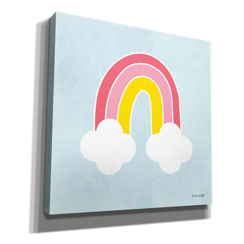Image of 'Her Rainbow' by Ann Kelle Designs, Canvas Wall Art,12x12x1.1x0,18x18x1.1x0,26x26x1.74x0,37x37x1.74x0
