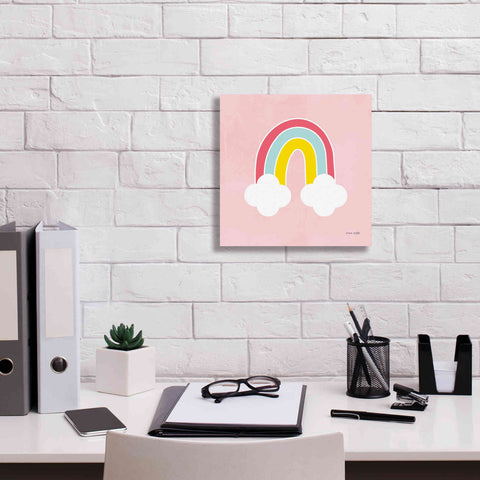 Image of 'His Rainbow' by Ann Kelle Designs, Canvas Wall Art,12 x 12