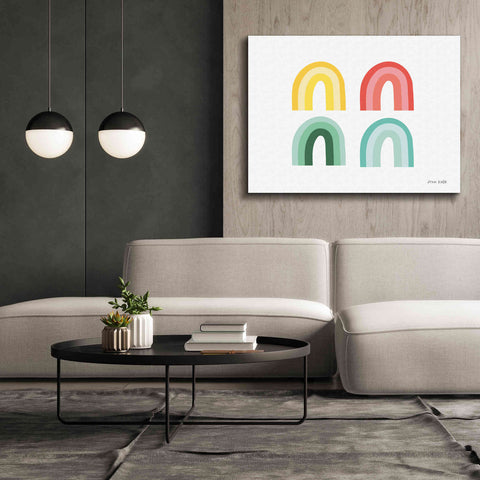 Image of 'Rainbow Colors I' by Ann Kelle Designs, Canvas Wall Art,54 x 40