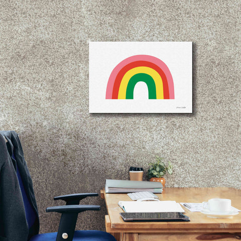 Image of 'Rainbow I' by Ann Kelle Designs, Canvas Wall Art,26 x 18