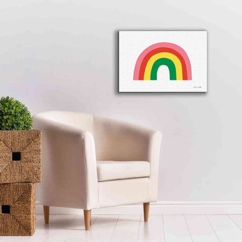 Image of 'Rainbow I' by Ann Kelle Designs, Canvas Wall Art,26 x 18