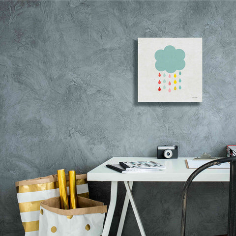 Image of 'Cloud I' by Ann Kelle Designs, Canvas Wall Art,12 x 12