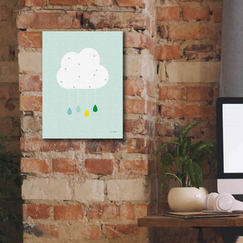 Image of 'Cloud II' by Ann Kelle Designs, Canvas Wall Art,12 x 16