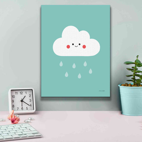Image of 'Happy Cloud II' by Ann Kelle Designs, Canvas Wall Art,12 x 16
