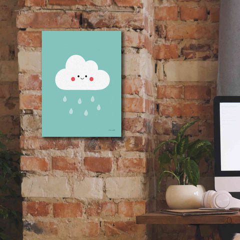 Image of 'Happy Cloud II' by Ann Kelle Designs, Canvas Wall Art,12 x 16