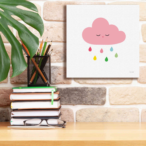 Image of 'Sleepy Cloud II' by Ann Kelle Designs, Canvas Wall Art,12 x 12