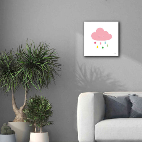 Image of 'Sleepy Cloud II' by Ann Kelle Designs, Canvas Wall Art,18 x 18