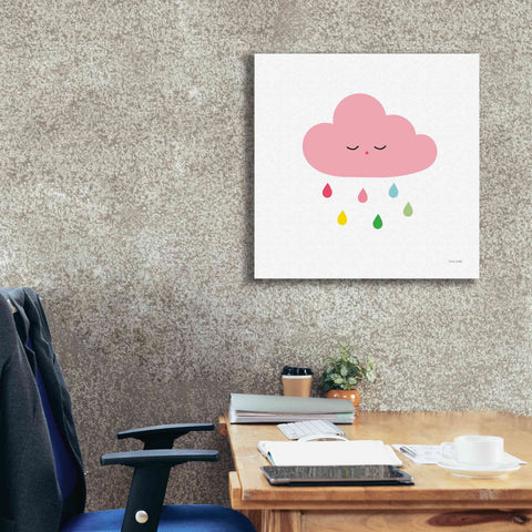 Image of 'Sleepy Cloud II' by Ann Kelle Designs, Canvas Wall Art,26 x 26