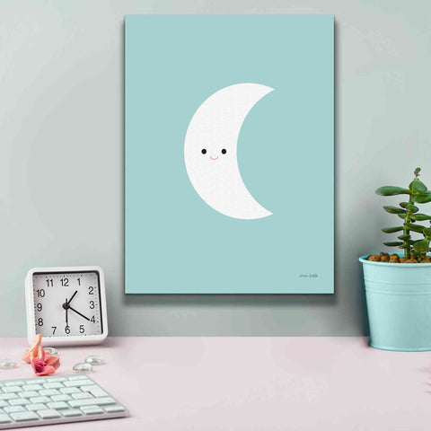 Image of 'Moon' by Ann Kelle Designs, Canvas Wall Art,12 x 16