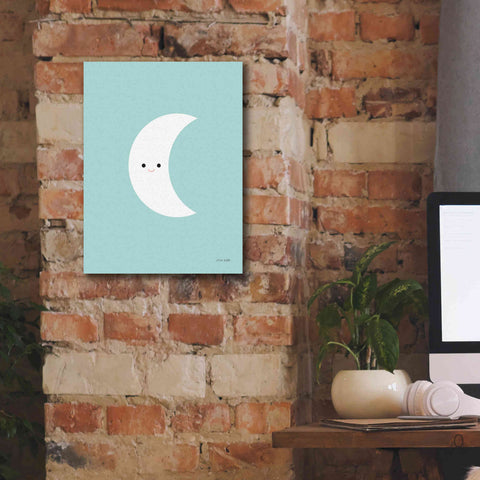 Image of 'Moon' by Ann Kelle Designs, Canvas Wall Art,12 x 16