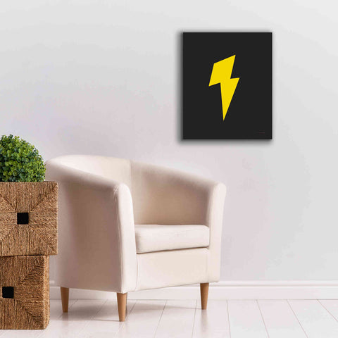Image of 'Lightning' by Ann Kelle Designs, Canvas Wall Art,20 x 24