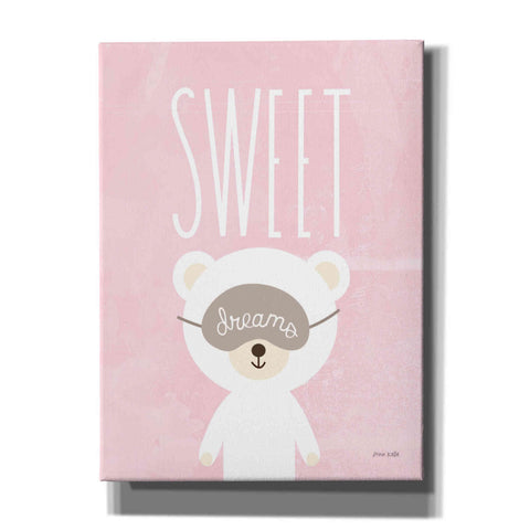 Image of 'Sweet Dreams Pink' by Ann Kelle Designs, Canvas Wall Art,12x16x1.1x0,20x24x1.1x0,26x30x1.74x0,40x54x1.74x0