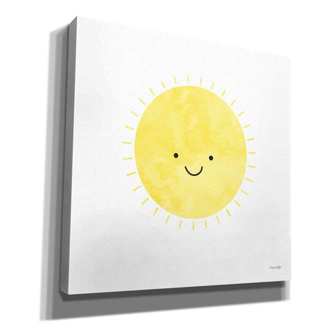 Image of 'Sunny Smile Days' by Ann Kelle Designs, Canvas Wall Art,12x12x1.1x0,18x18x1.1x0,26x26x1.74x0,37x37x1.74x0