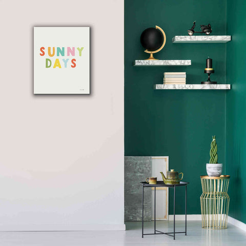 Image of 'Sunny Days' by Ann Kelle Designs, Canvas Wall Art,20 x 24