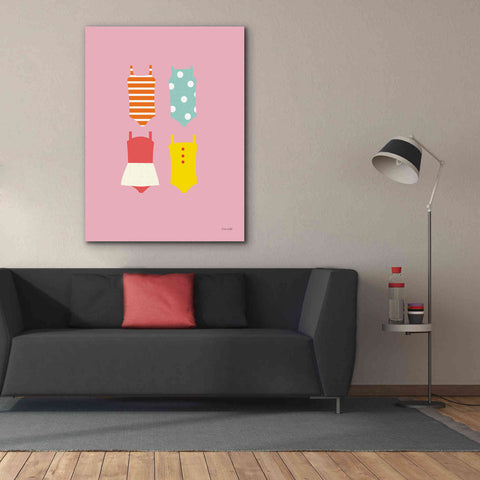 Image of 'Bathing Suits Galore II' by Ann Kelle Designs, Canvas Wall Art,40 x 54