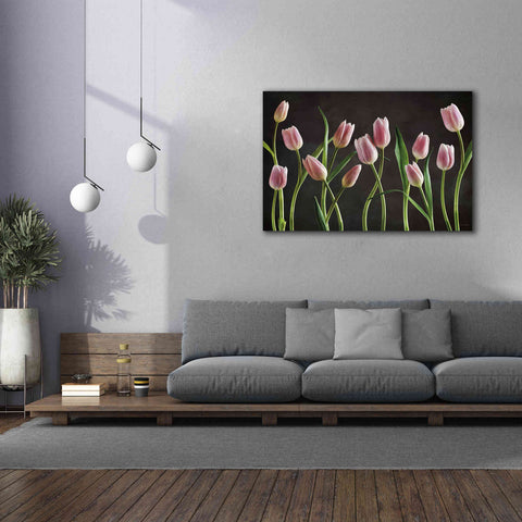 Image of 'Spring Tulips IX' by Debra Van Swearingen, Canvas Wall Art,60 x 40