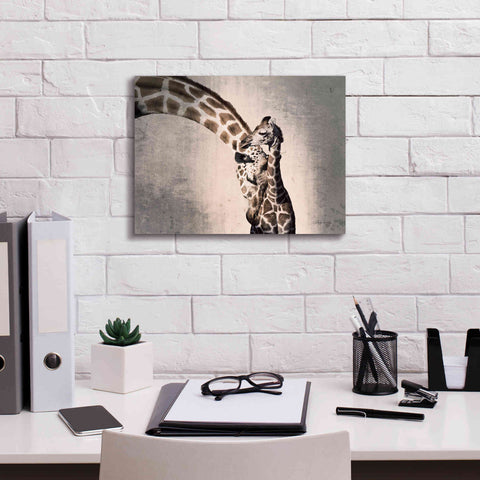 Image of 'Mother and Son' by Debra Van Swearingen, Canvas Wall Art,16 x 12
