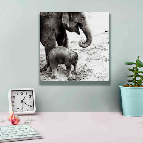 Image of 'Mother and Daughter' by Debra Van Swearingen, Canvas Wall Art,12 x 12