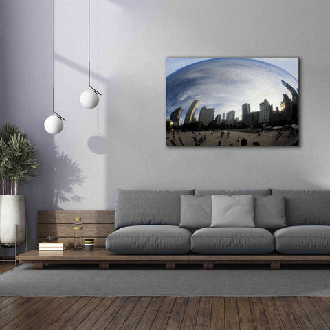 Image of 'The Bean Chicago' by Debra Van Swearingen, Canvas Wall Art,60 x 40