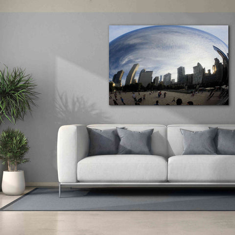 Image of 'The Bean Chicago' by Debra Van Swearingen, Canvas Wall Art,60 x 40
