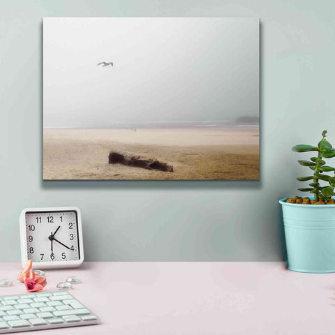 Image of 'Cold Beach III' by Debra Van Swearingen, Canvas Wall Art,16 x 12