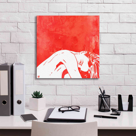 Image of 'August 1' by Giuseppe Cristiano, Canvas Wall Art,18 x 18