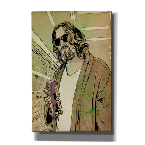Image of 'Dude Lebowski' by Giuseppe Cristiano, Canvas Wall Art