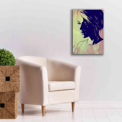 Image of 'Face' by Giuseppe Cristiano, Canvas Wall Art,18 x 26
